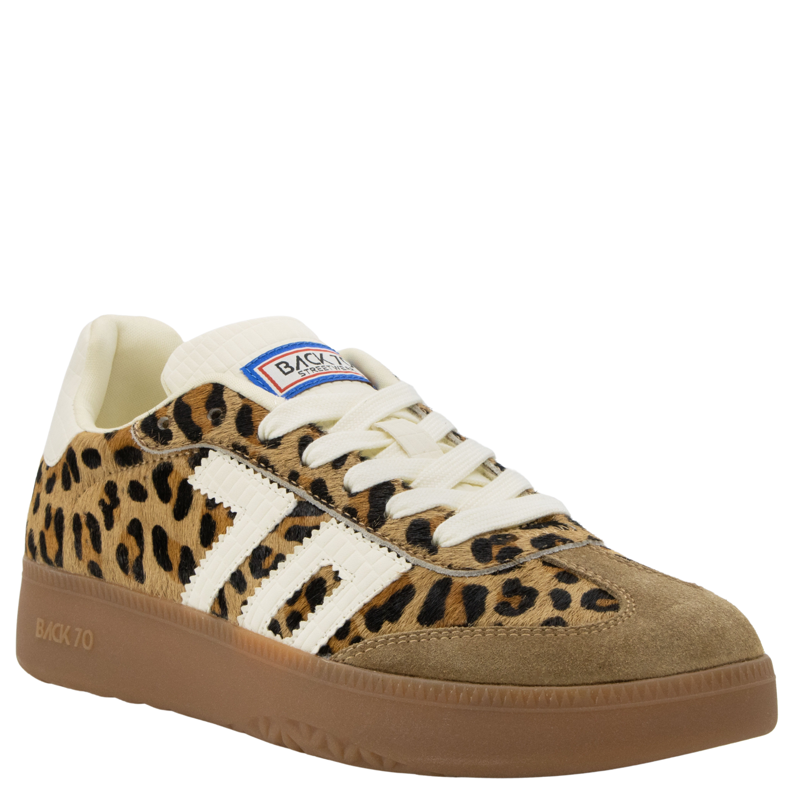 Back 70 Leopard Cuoio Milk Boston Sneakers Leopard Cuoio Milk / 37
