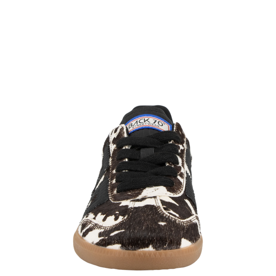 CLOUD CL in COW BLACK WHITE BLACK Sneakers