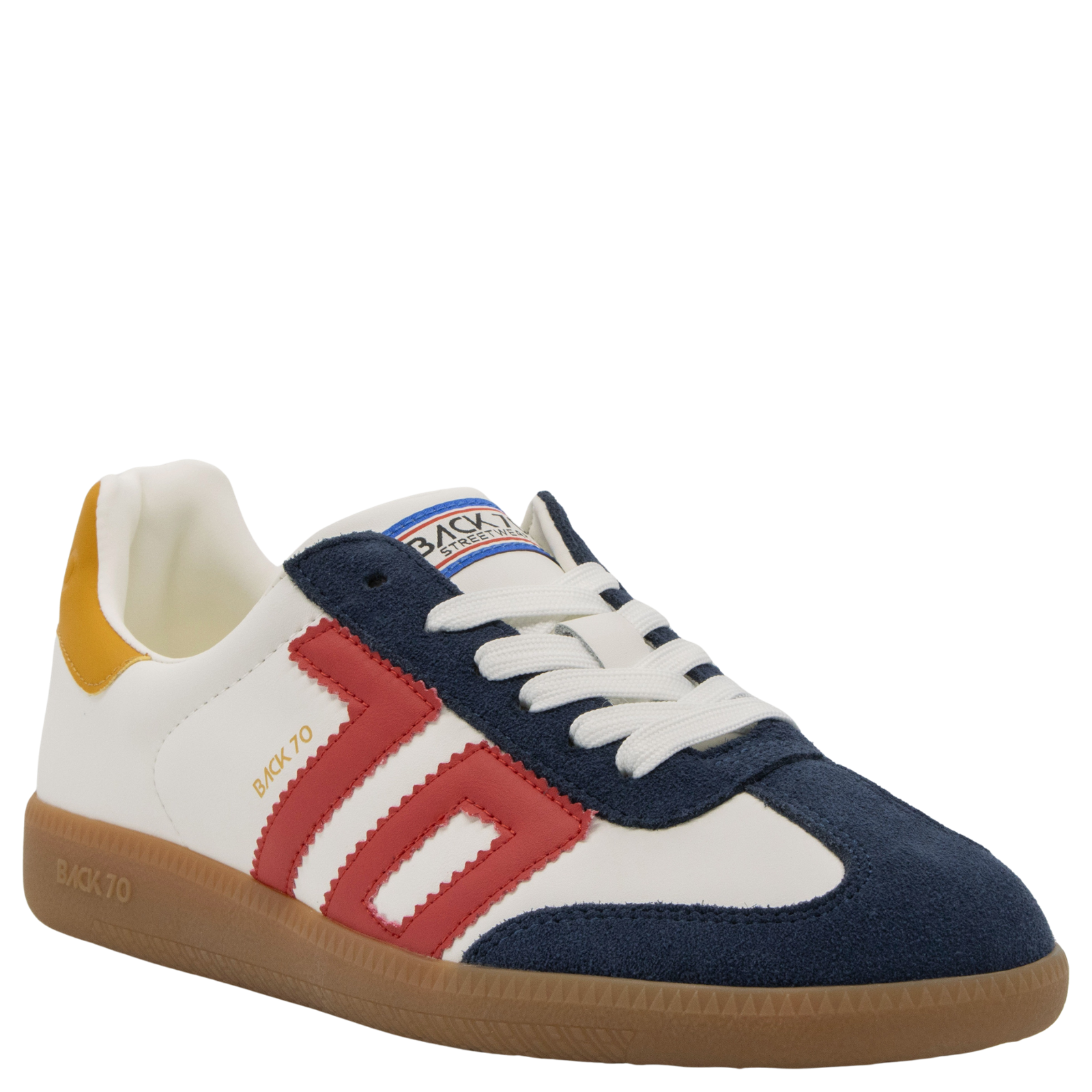 Cloud in White Blue Red Sneakers | Women's Shoes by BACK 70 – Back Cloud in White Blue Red Sneakers | Women's Shoes by BACK 70 – Back