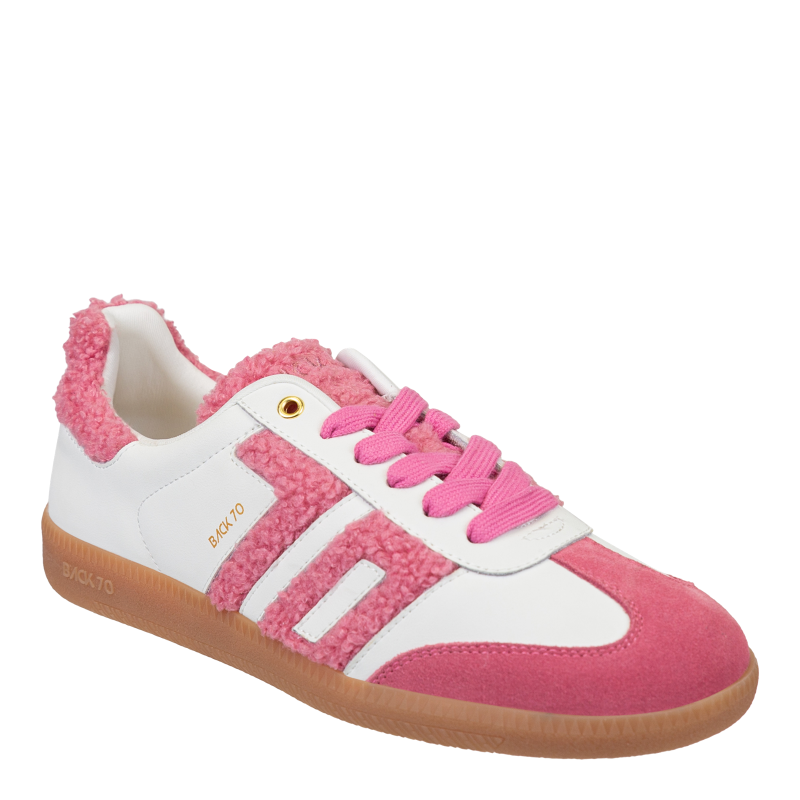 Cloud in White Pink Sneakers Women's Shoes by BACK 70 – Back 70 USA
