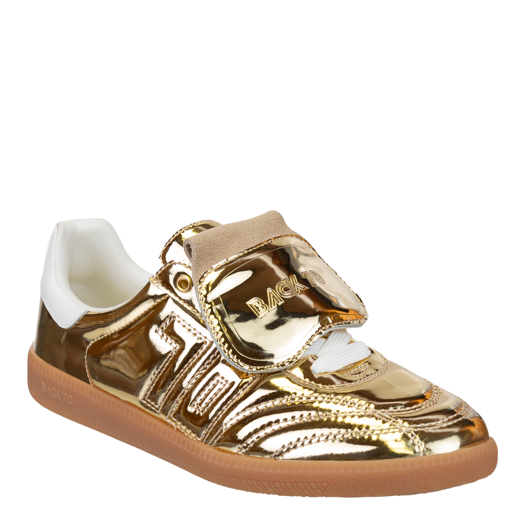 FLUFFY in GOLD Sneakers