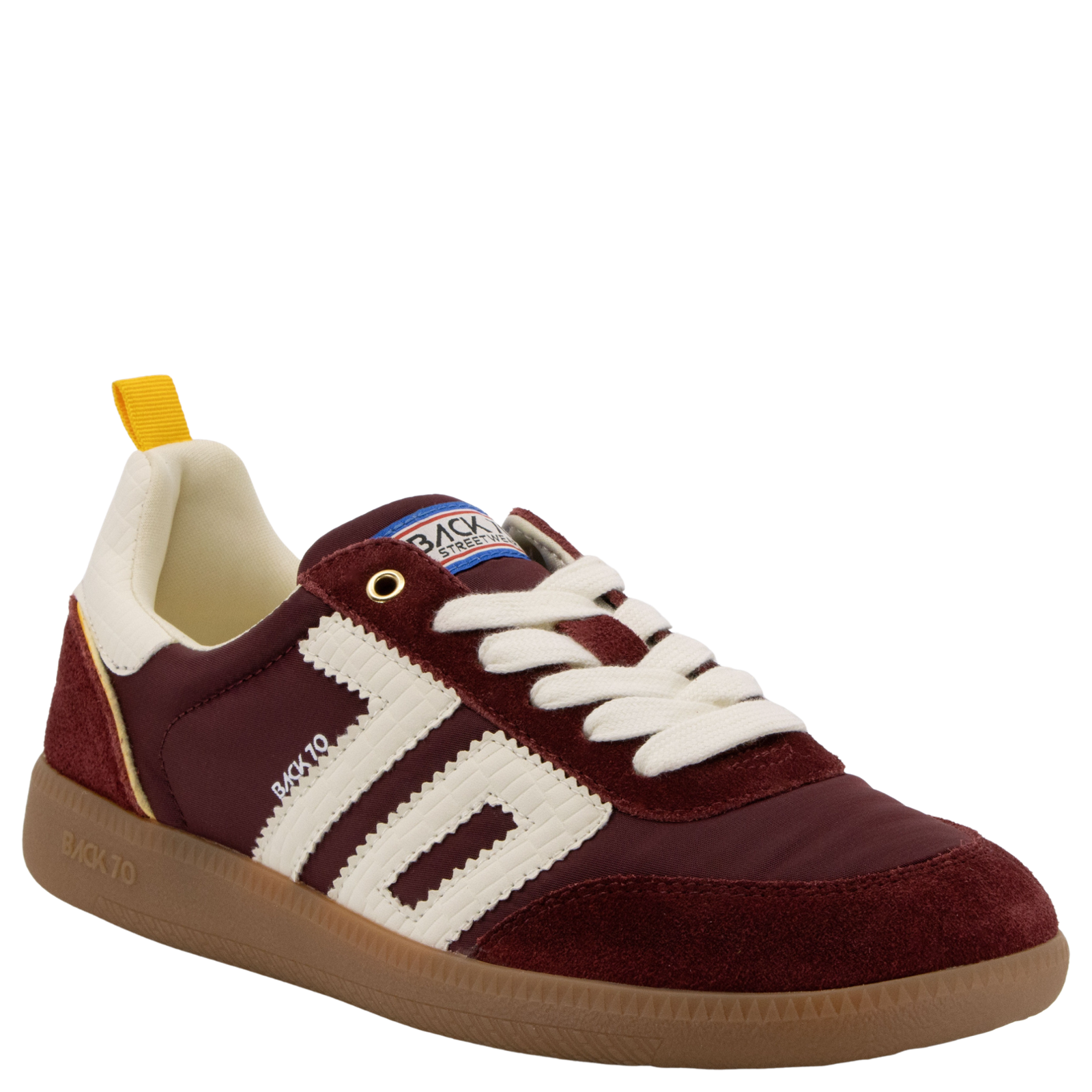 Ghost N in Wine Yellow Milk Sneakers | Women's Shoes by BACK 70