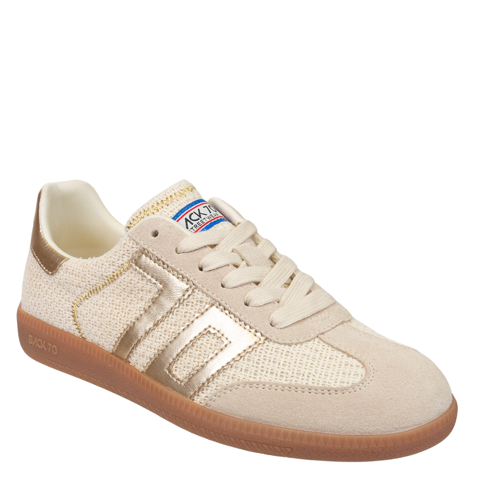 Iuta 2512 in Gold Sneakers Women's Shoes by BACK 70 – Back 70 USA