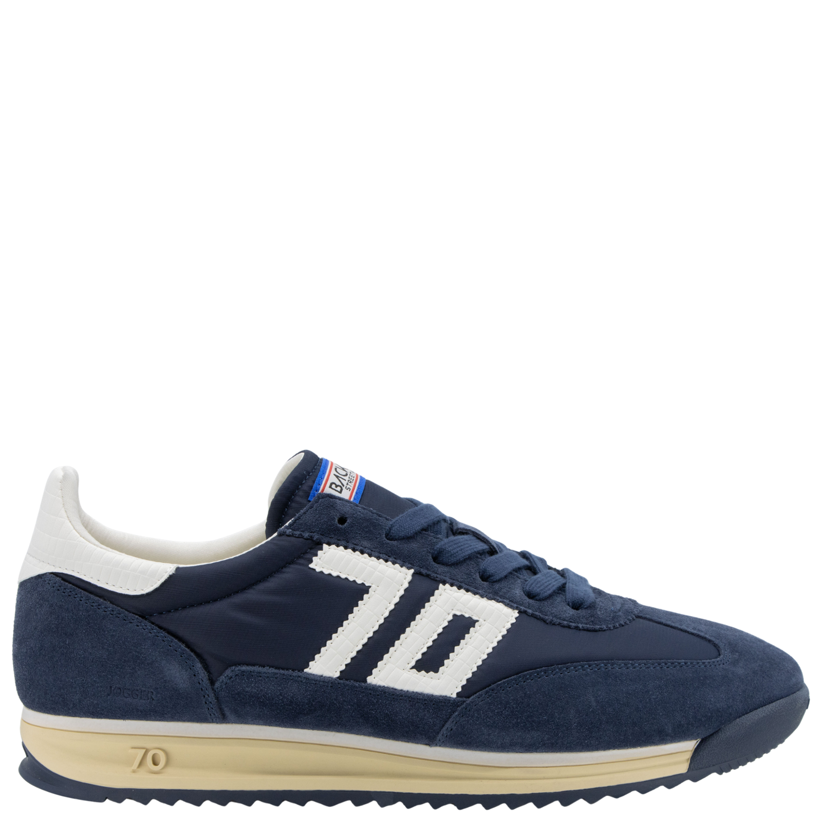 Jogger Fc 600 in Navy Milk Sneakers | Men's Shoes by BACK 70