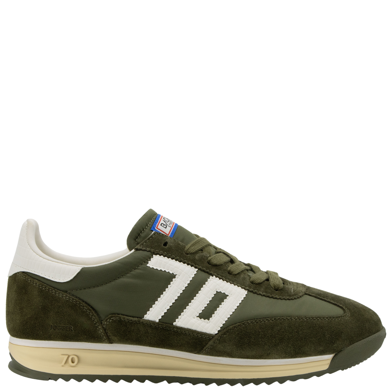 Jogger Fc 600 in Olive Milk Sneakers | Men's Shoes by BACK 70