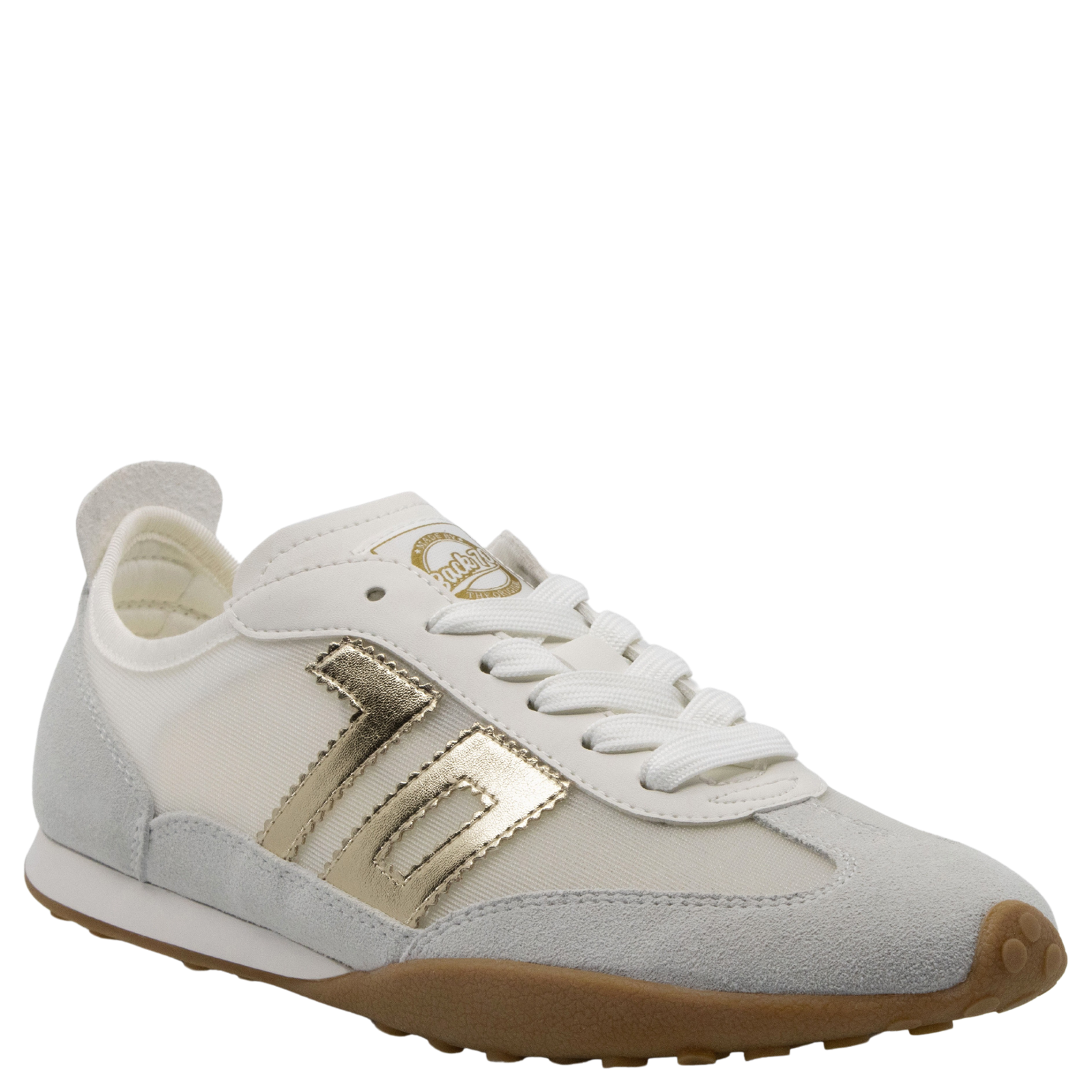 Paris N26 in White Gold Sneakers | Women's Shoes by BACK 70 – Back
