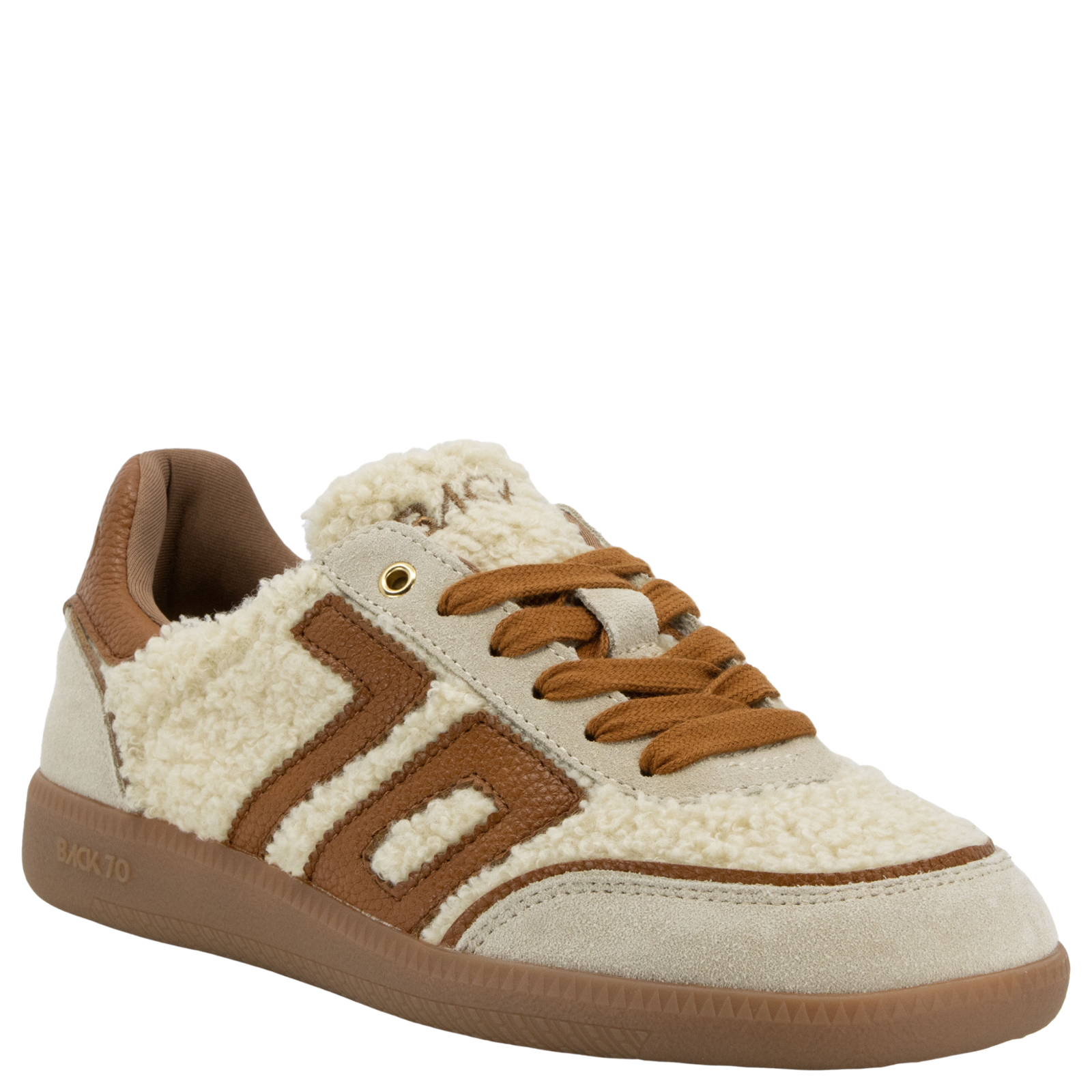 Teddy Fu in Milk Ice Cuoio Sneakers | Women's Shoes by BACK 70 Teddy Fu in Milk Ice Cuoio Sneakers | Women's Shoes by BACK 70