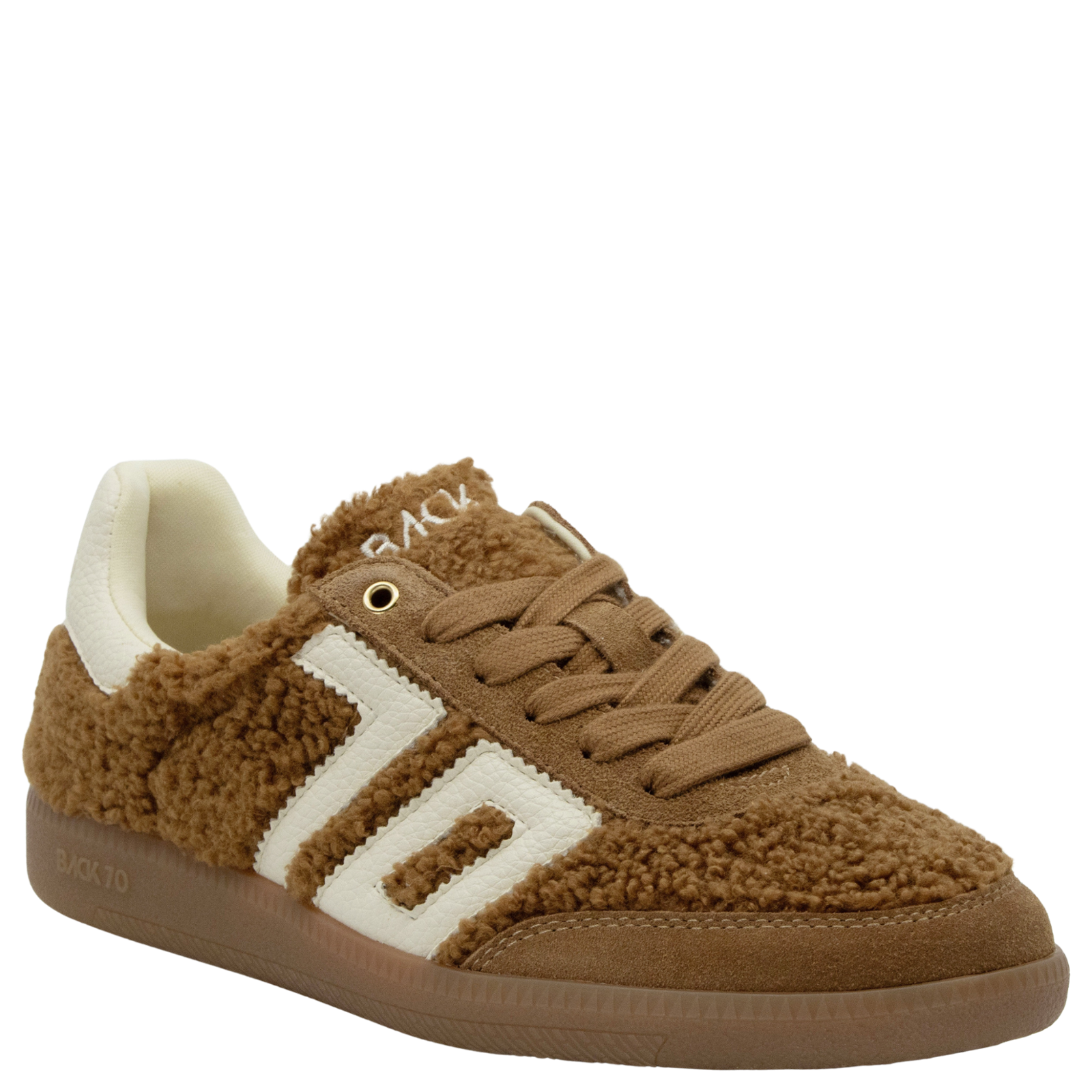 TEDDY in TOBACCO WHITE Sneakers – Back 70 USA