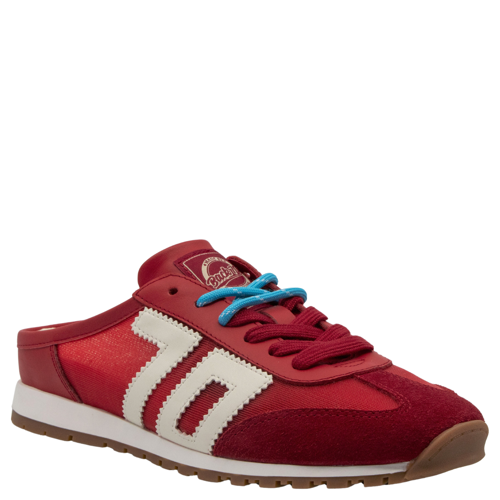 Venice in Red Backless Sneakers | Women's Shoes by BACK 70 – Back