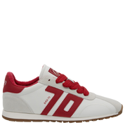 ASIAN in RED Sneakers