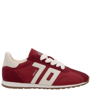 ASIAN in RED WHITE Sneakers