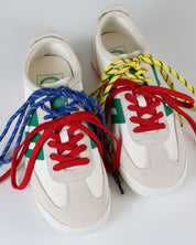 LEON in WHITE GREEN Sneakers