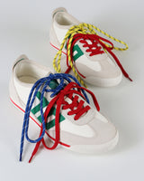 LEON in WHITE GREEN Sneakers