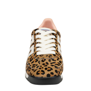 BARKLEY JOGGER in LEOPARD CAMEL WHITE, front view