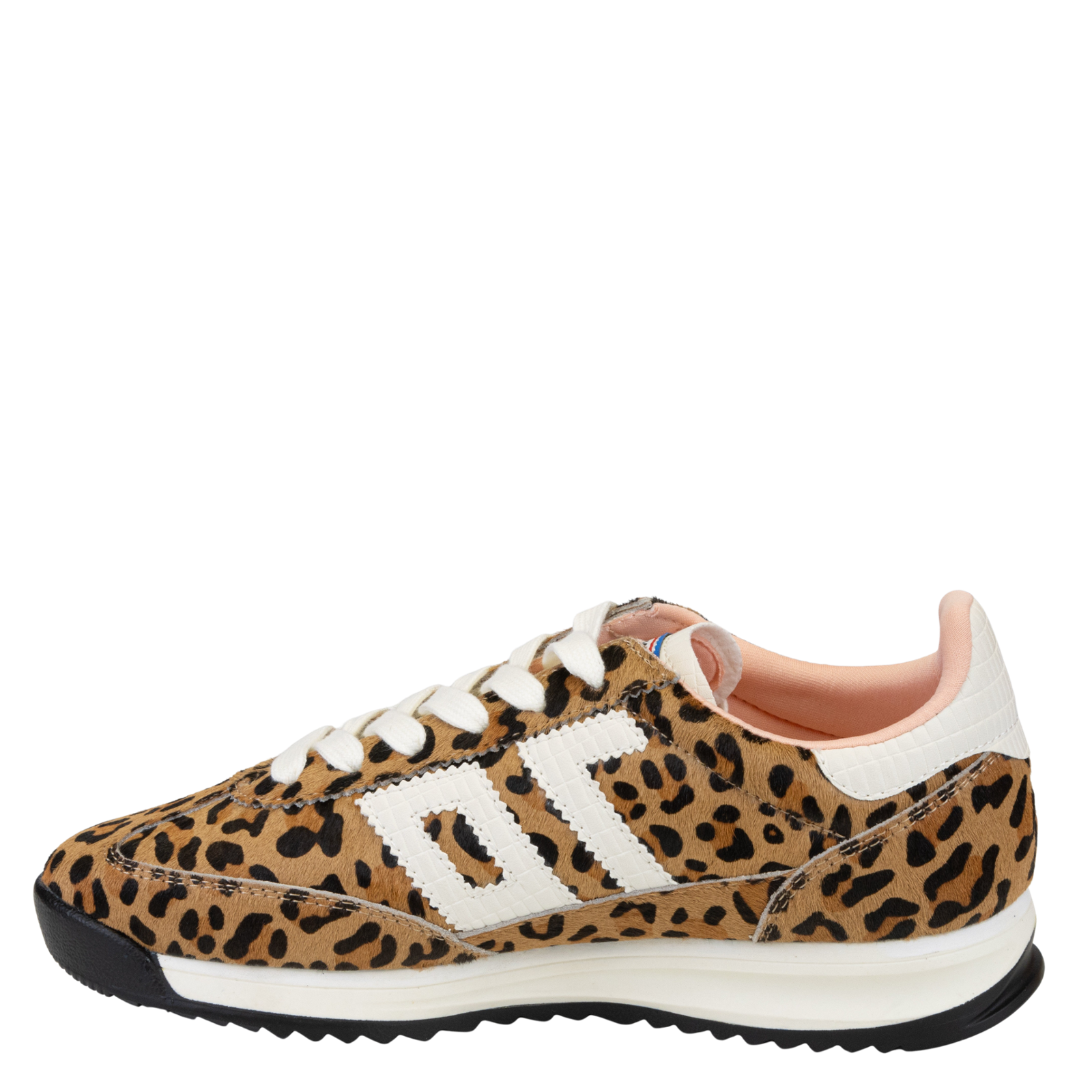 BARKLEY JOGGER in LEOPARD CAMEL WHITE, left view