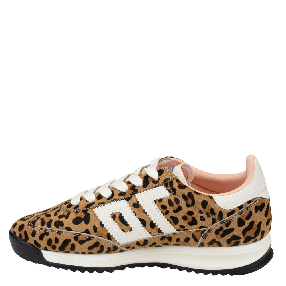 BARKLEY JOGGER in LEOPARD CAMEL WHITE, left view