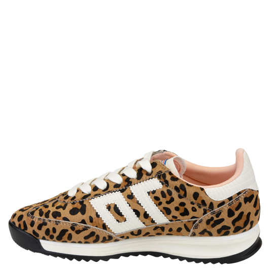 BARKLEY JOGGER in LEOPARD CAMEL WHITE, left view