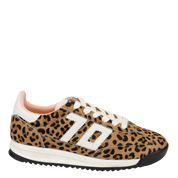 BARKLEY JOGGER in LEOPARD CAMEL WHITE, right view