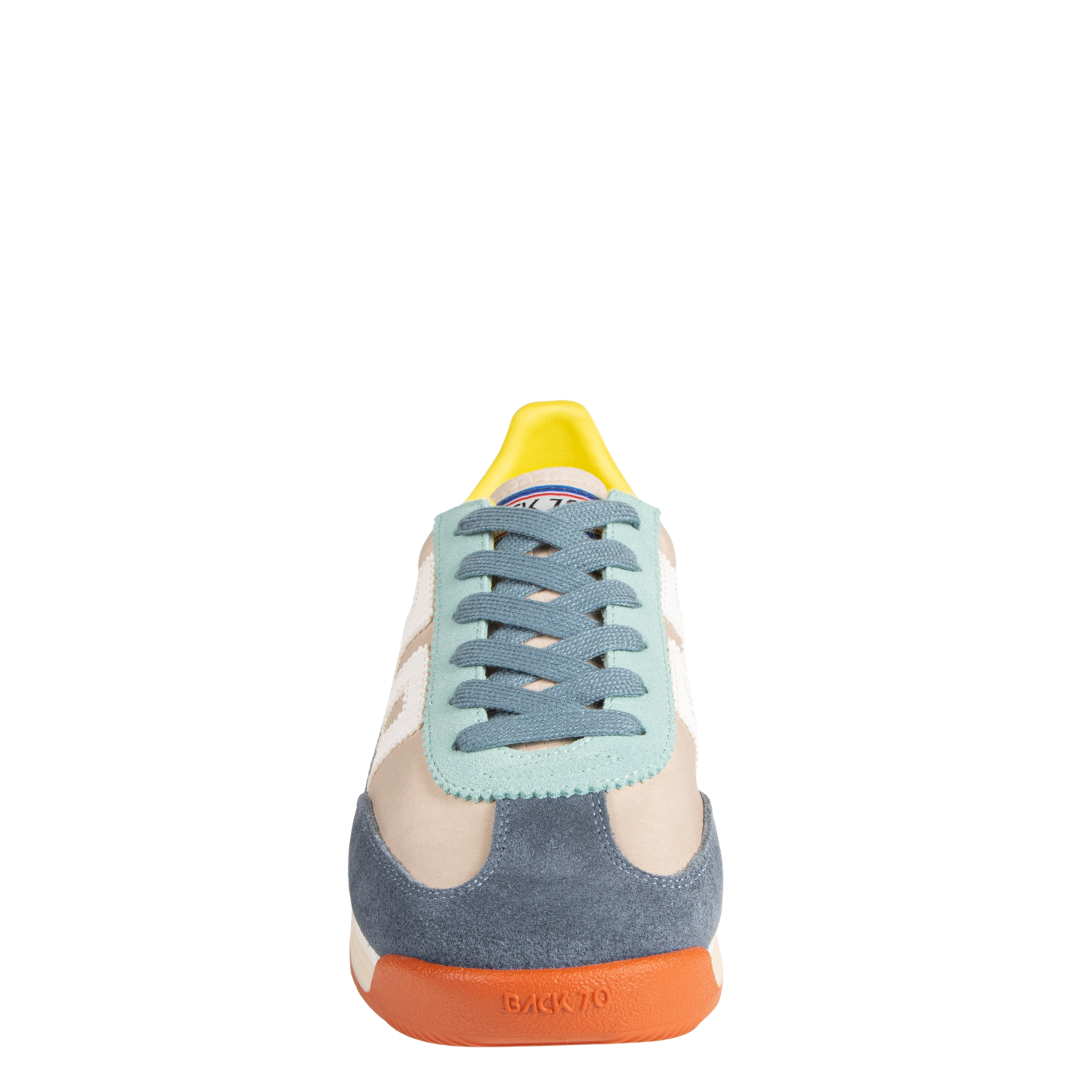 BARKLEY JOGGER in MULTI JEANS ORANGE, front view