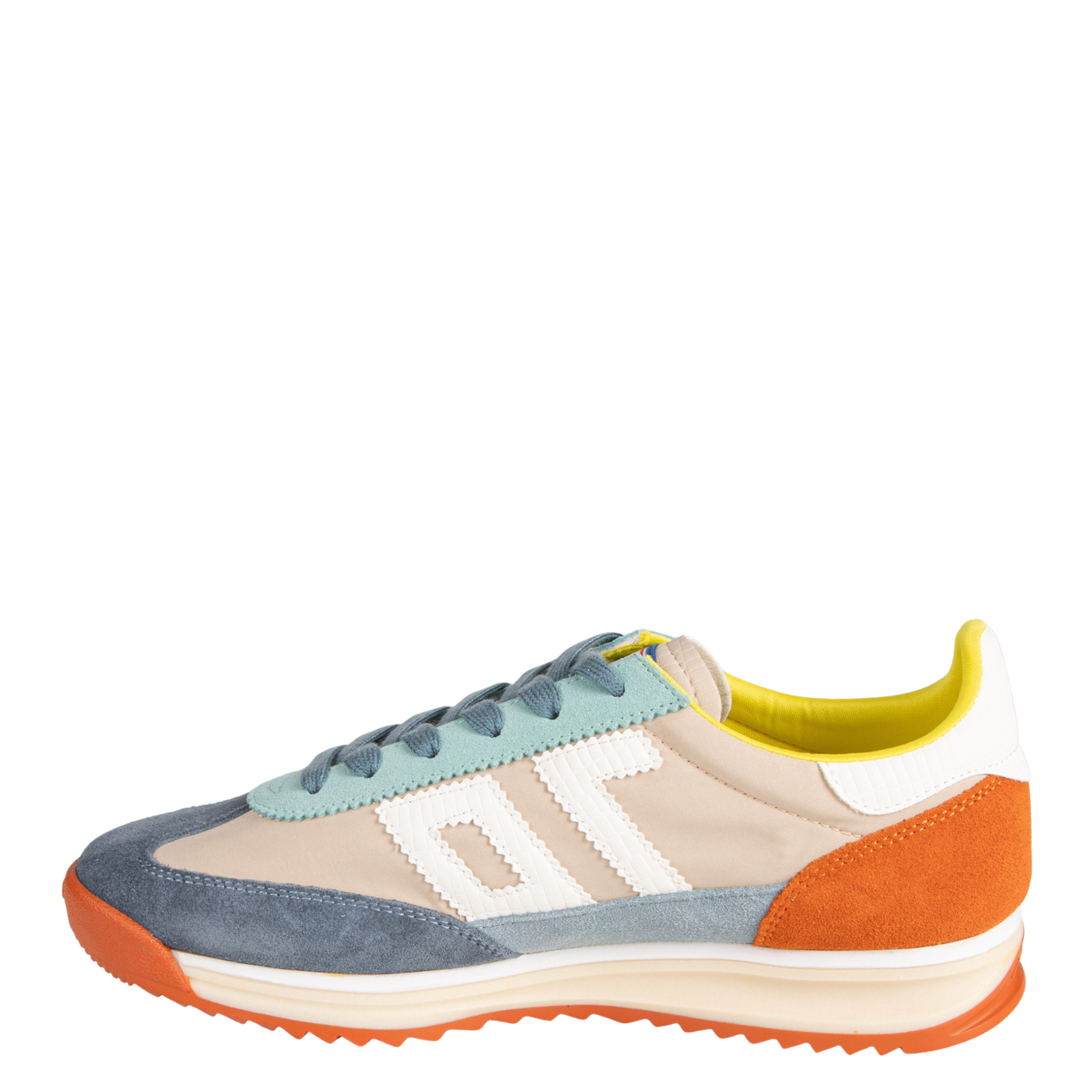 BARKLEY JOGGER in MULTI JEANS ORANGE, left view