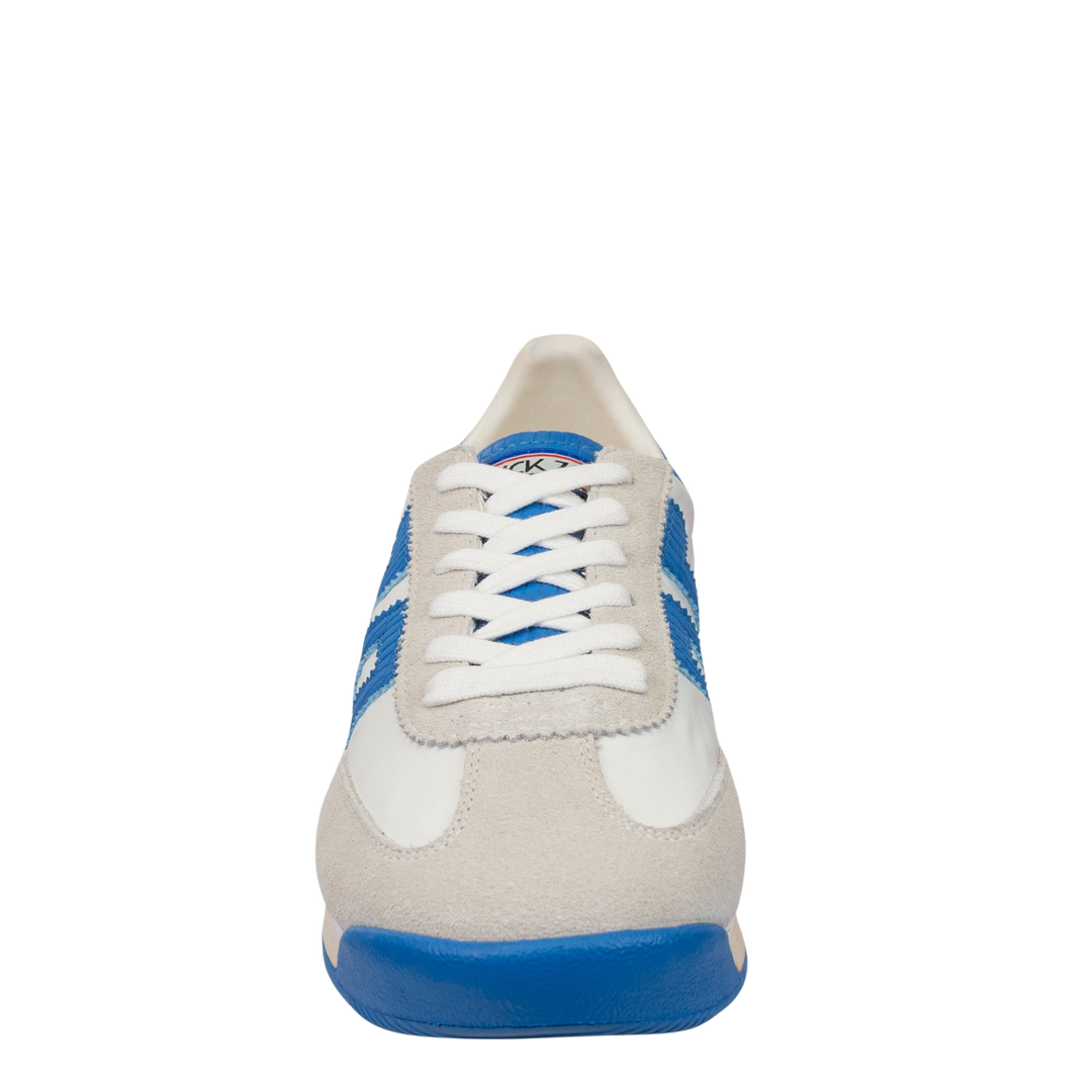 BARKLEY JOGGER in WHITE FRENCH BLUE, front view