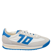 BARKLEY JOGGER in WHITE FRENCH BLUE, right view