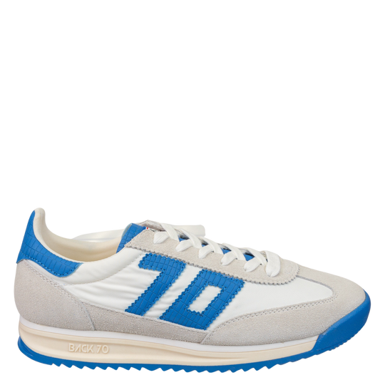 BARKLEY JOGGER in WHITE FRENCH BLUE, right view