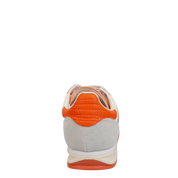 BARKLEY JOGGER in WHITE ORANGE, back view