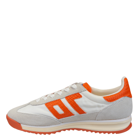 BARKLEY JOGGER in WHITE ORANGE, left view