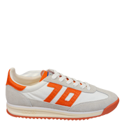 BARKLEY JOGGER in WHITE ORANGE, right view