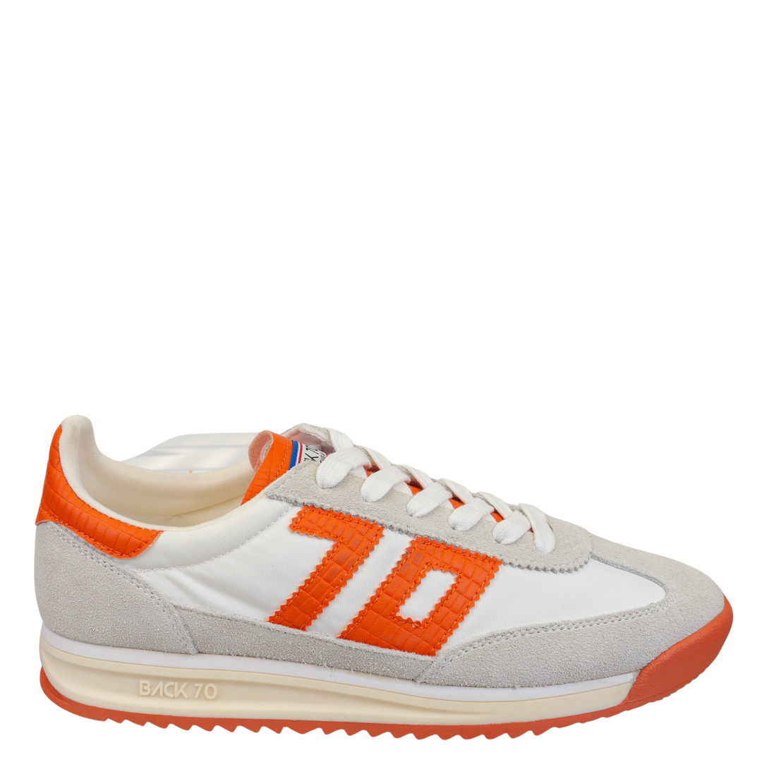 BARKLEY JOGGER in WHITE ORANGE, right view