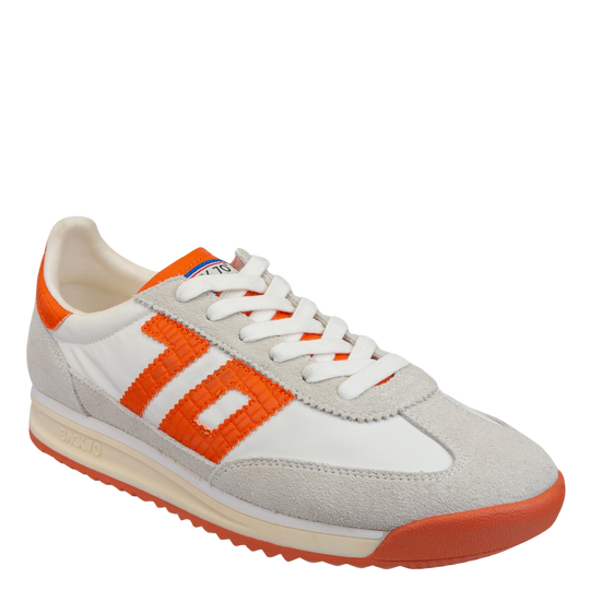 BARKLEY JOGGER in WHITE ORANGE