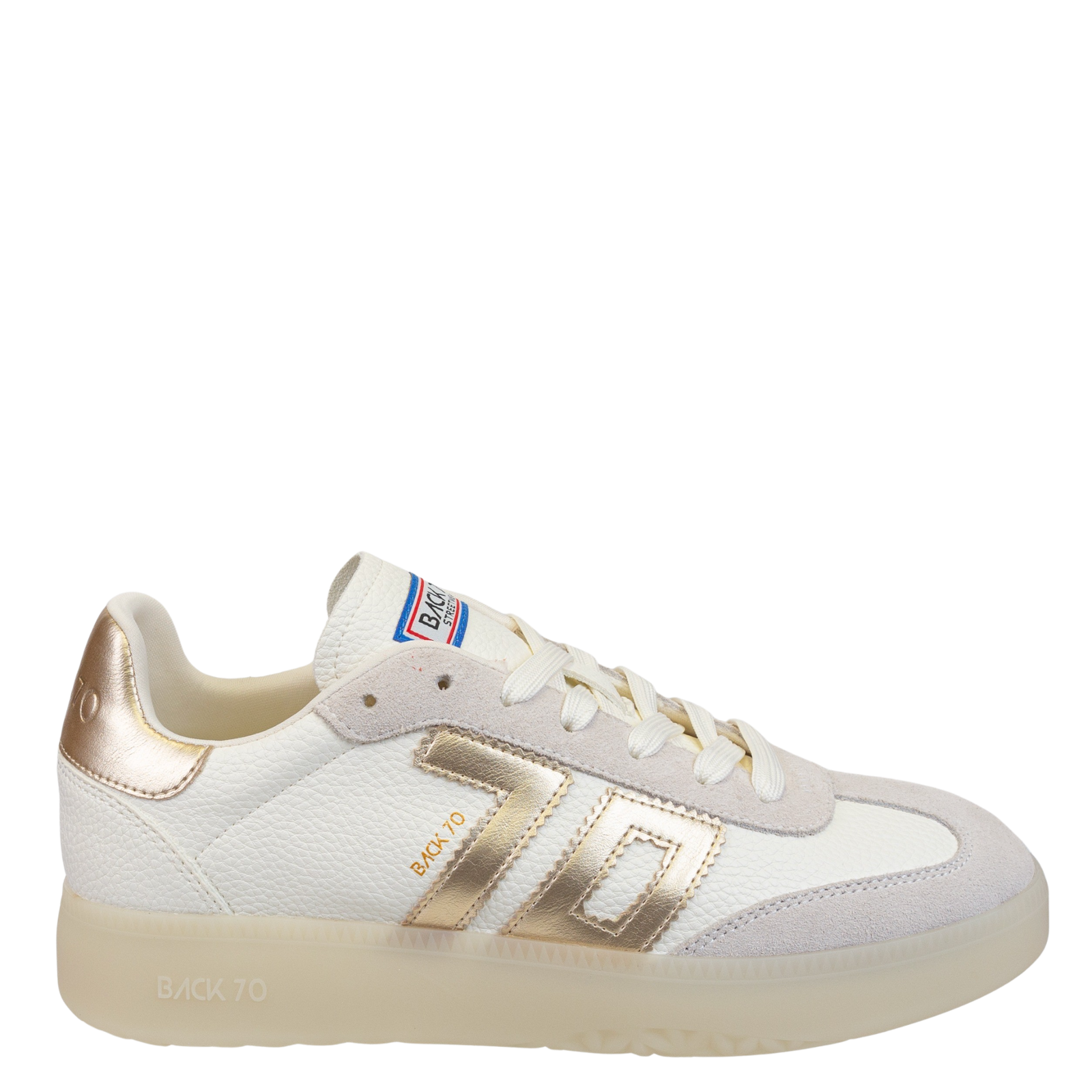 BOSTON 2502 in METALLIC GOLD, right view