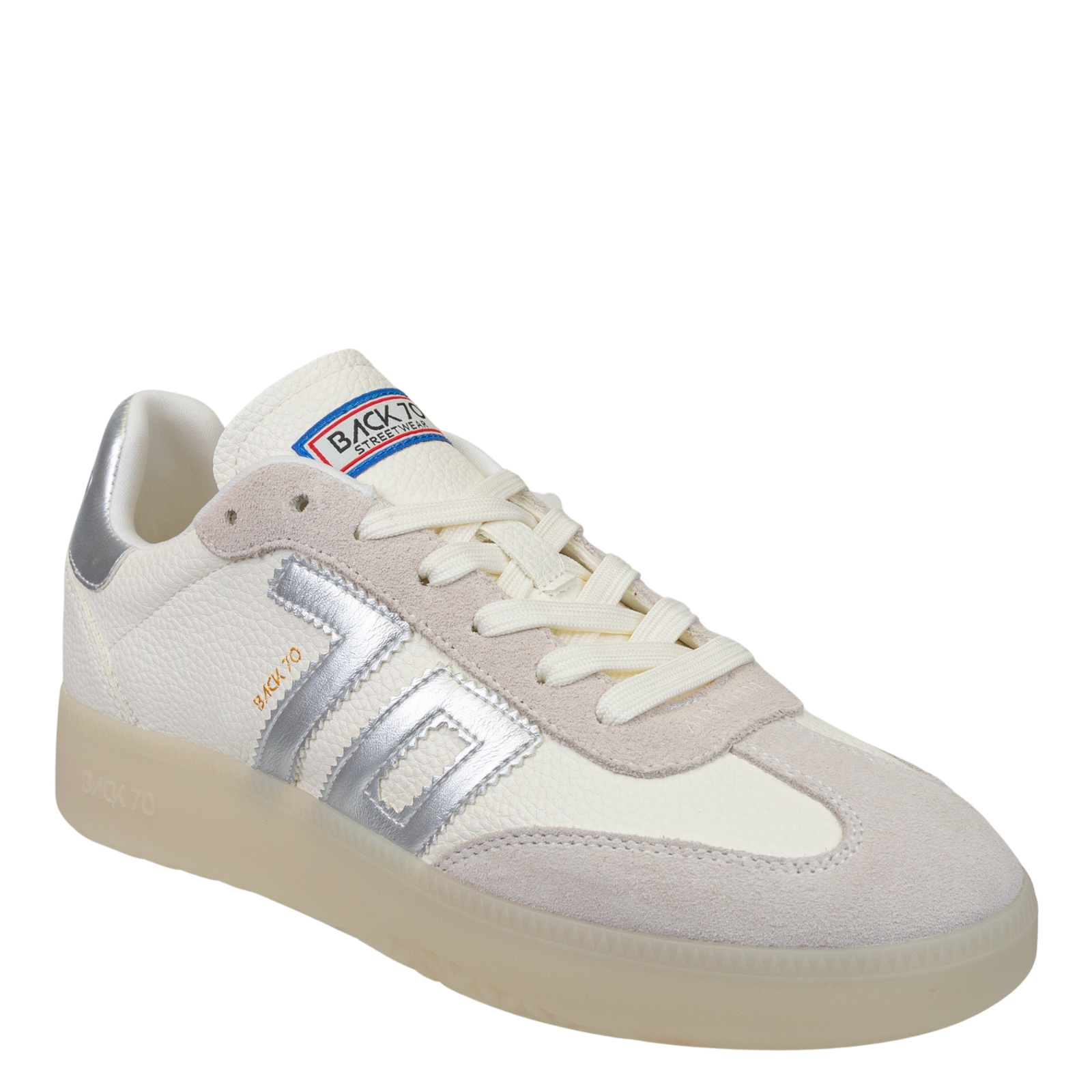 BOSTON 2502 in METALLIC SILVER