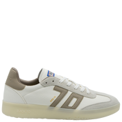 BOSTON 600 in WHITE TAUPE Sneakers