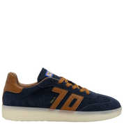 BOSTON LS 600 in NAVY CUOIO Sneakers