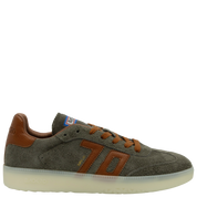 BOSTON LS 600 in OLIVE CUOIO Sneakers