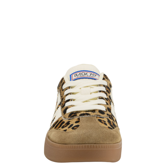 BOSTON P in LEOPARD CUOIO MILK Sneakers