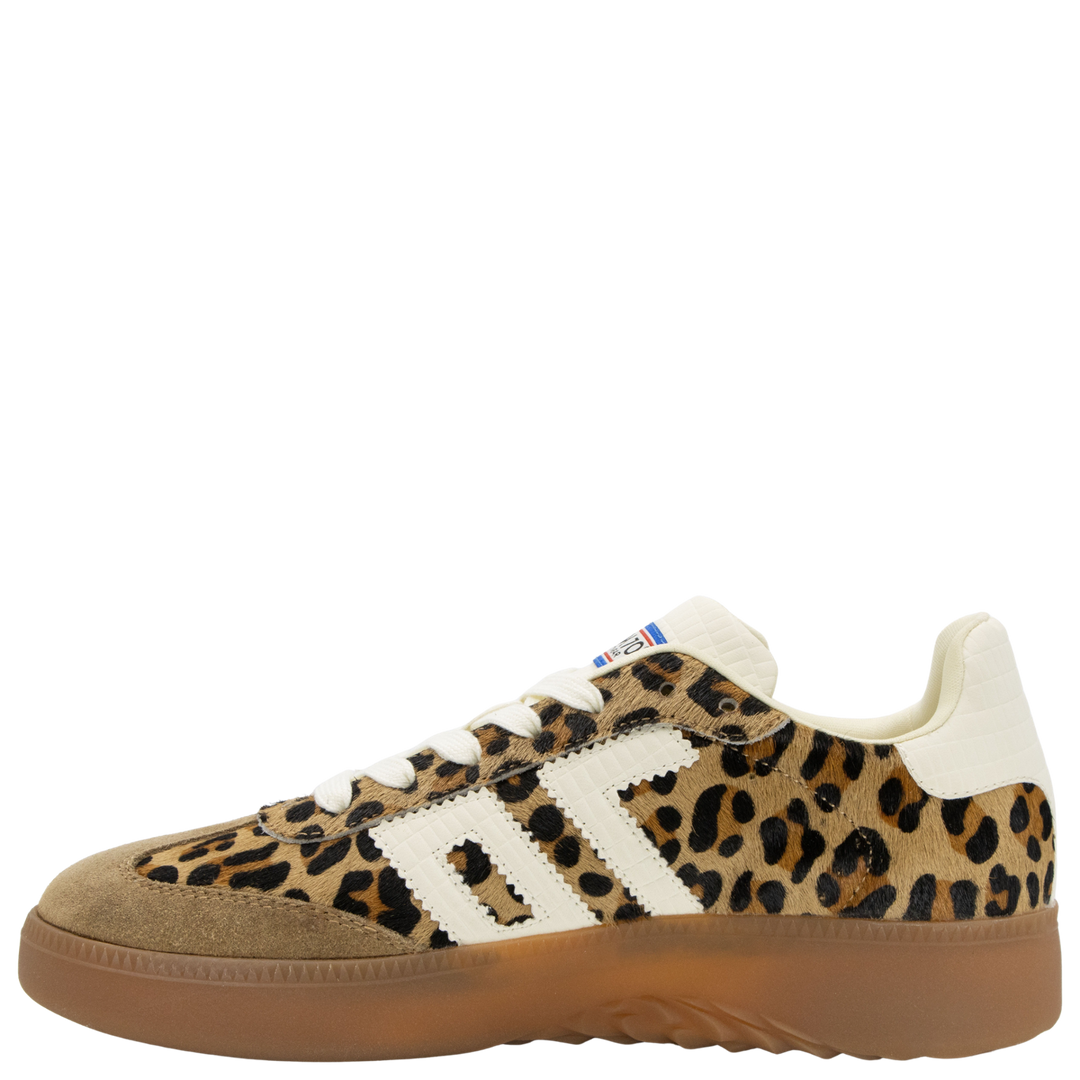 BOSTON P in LEOPARD CUOIO MILK Sneakers