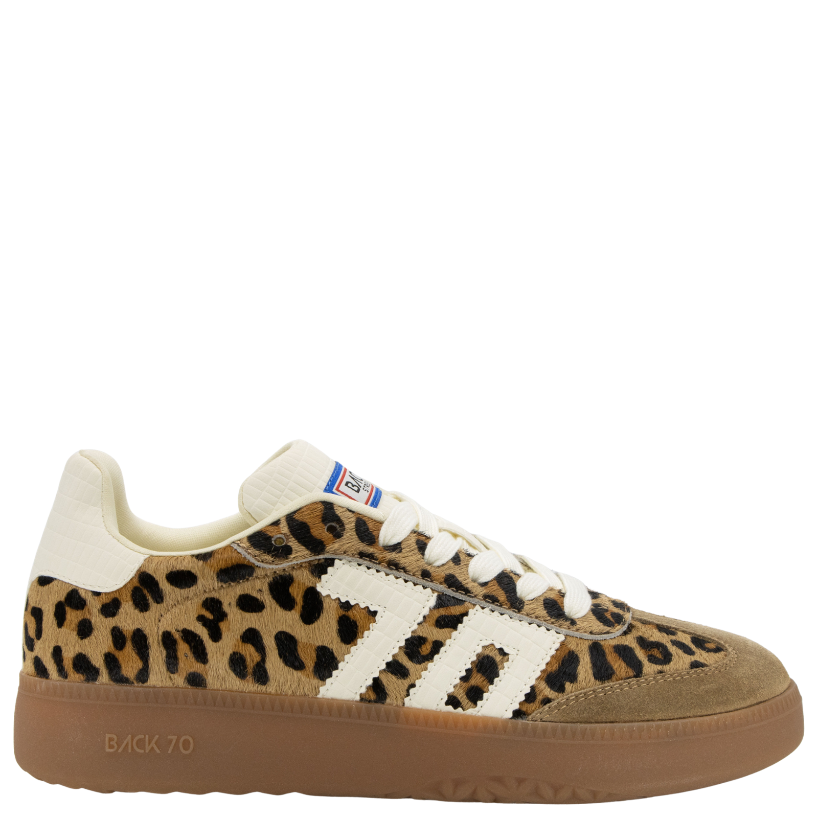 BOSTON P in LEOPARD CUOIO MILK Sneakers