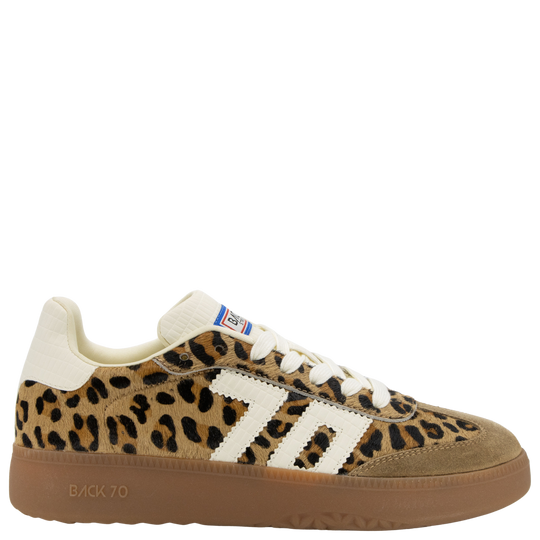 BOSTON P in LEOPARD CUOIO MILK Sneakers