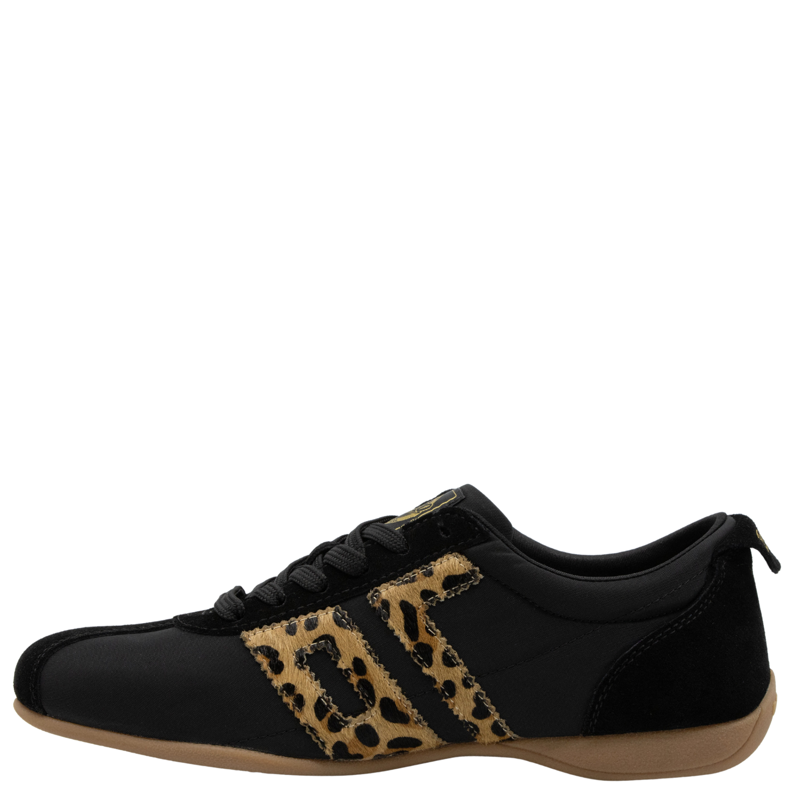 BOXEUR in BLACK LEOPARD Sneakers
