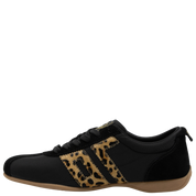 BOXEUR in BLACK LEOPARD Sneakers