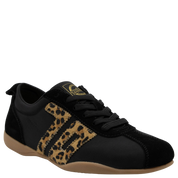 BOXEUR in BLACK LEOPARD Sneakers