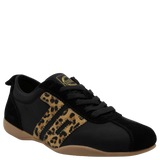 BOXEUR in BLACK LEOPARD Sneakers
