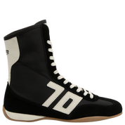 BOXEUR H in BLACK Sneaker Boots