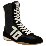 BOXEUR H in BLACK Sneaker Boots