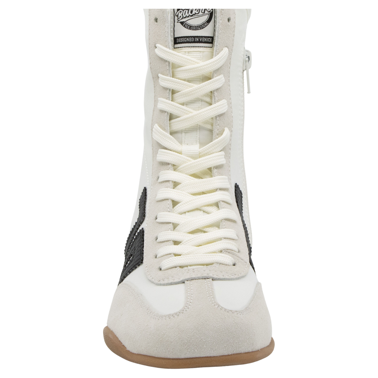 BOXEUR H in WHITE Sneaker Boots