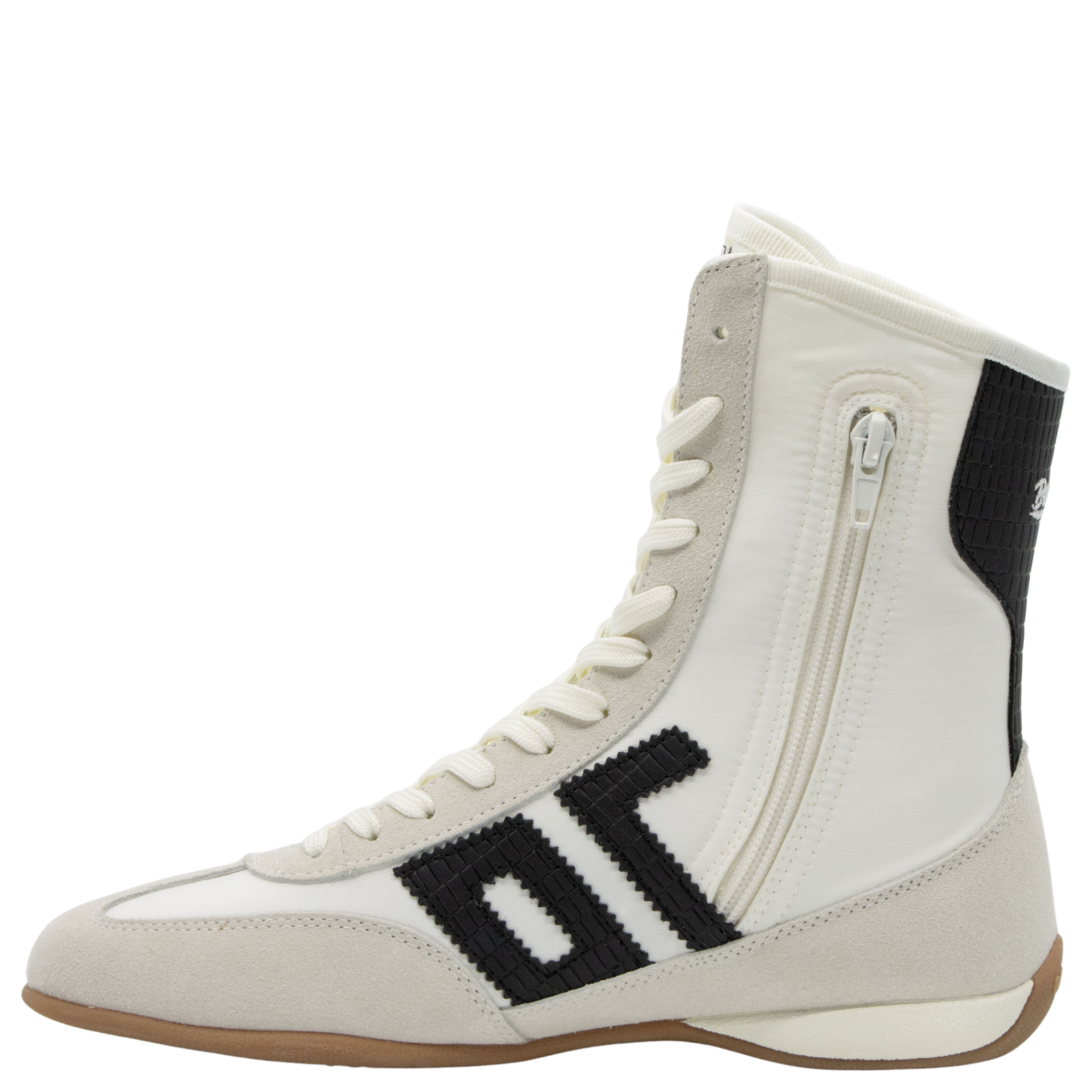 BOXEUR H in WHITE Sneaker Boots