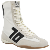 BOXEUR H in WHITE Sneaker Boots